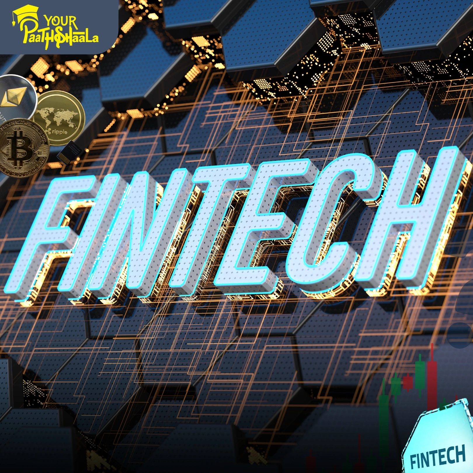 The Future of Financial Technology (FinTech): How Innovation Is Shaping the Next Era of Finance​ - Stock Market classes in Raipur.